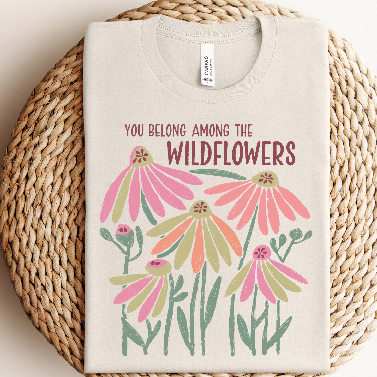 Boho Wildflowers Graphic Tee