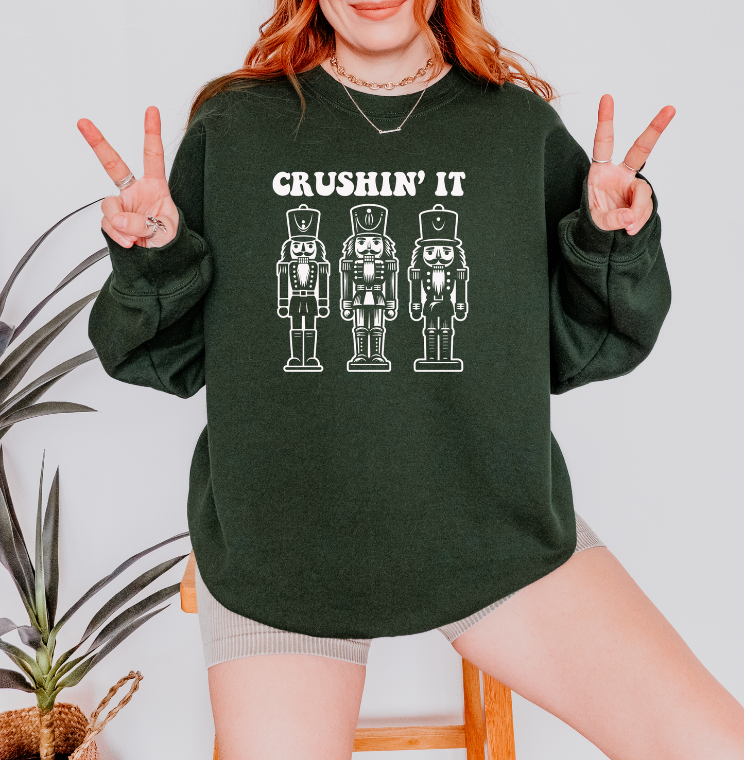 Christmas Sweatshirt, Nutcracker, Graphic Apparel