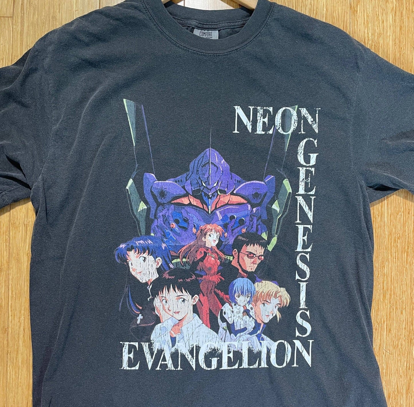 Eva-01 Mech Nerv First Child Vintage Anime T-Shirt