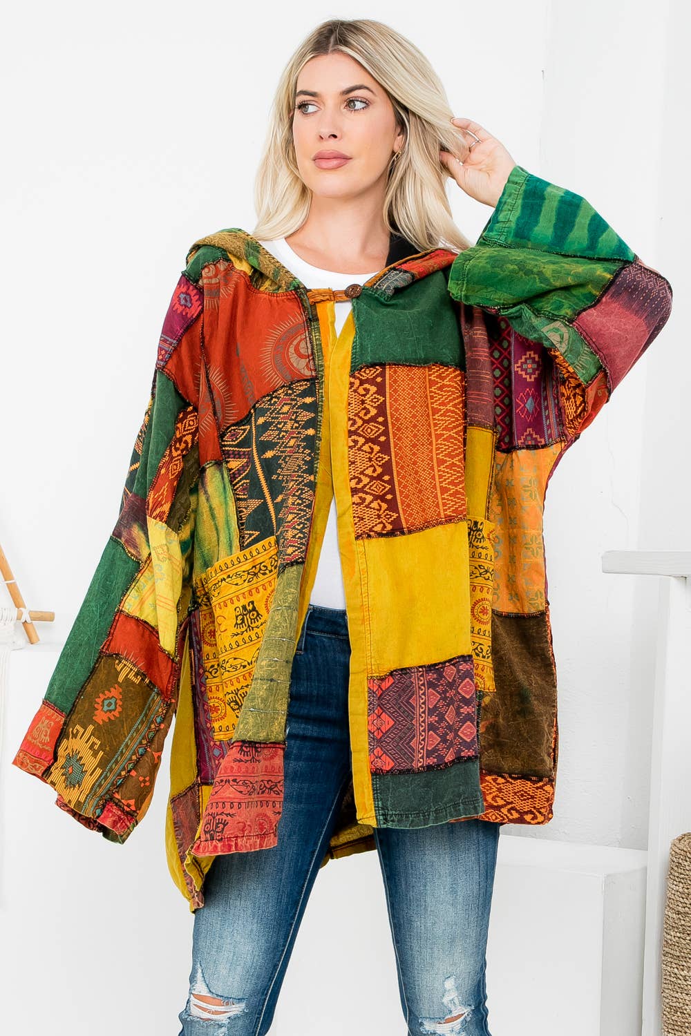 Patchwork Jacket (TH-1663)