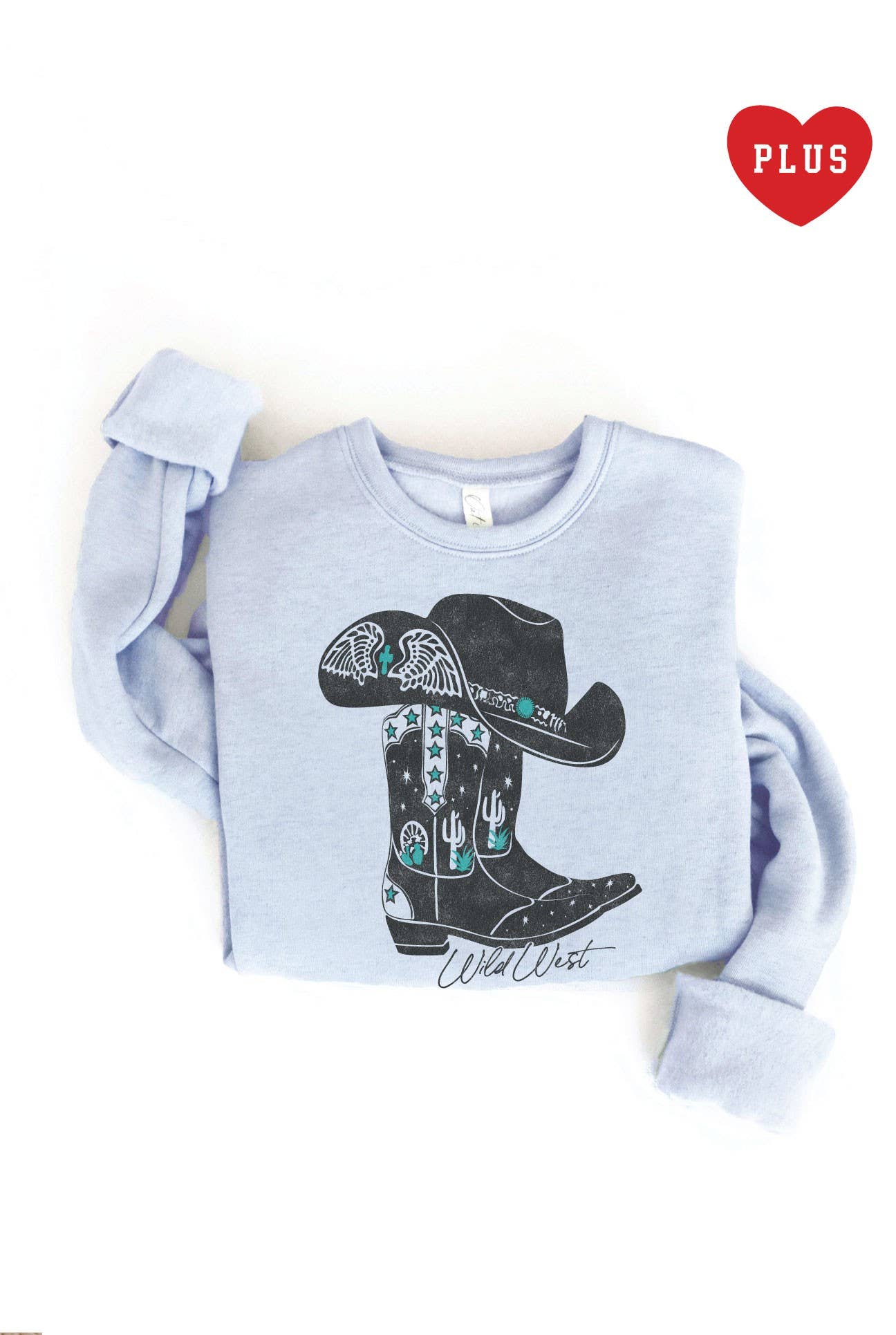 Wild West Plus Graphic Sweatshirt