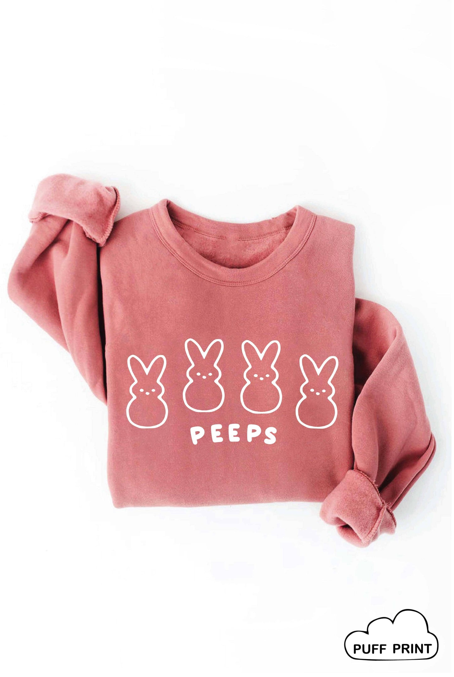 Peeps Puff Print Graphic Sweatshirt