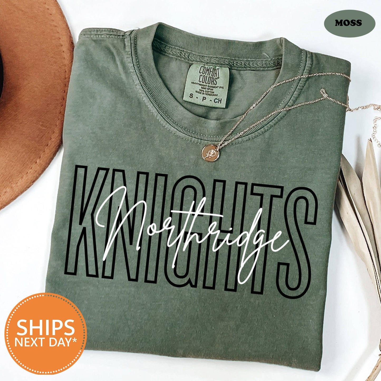 Personalized School Mascot Tshirt with Custom Text and Logo