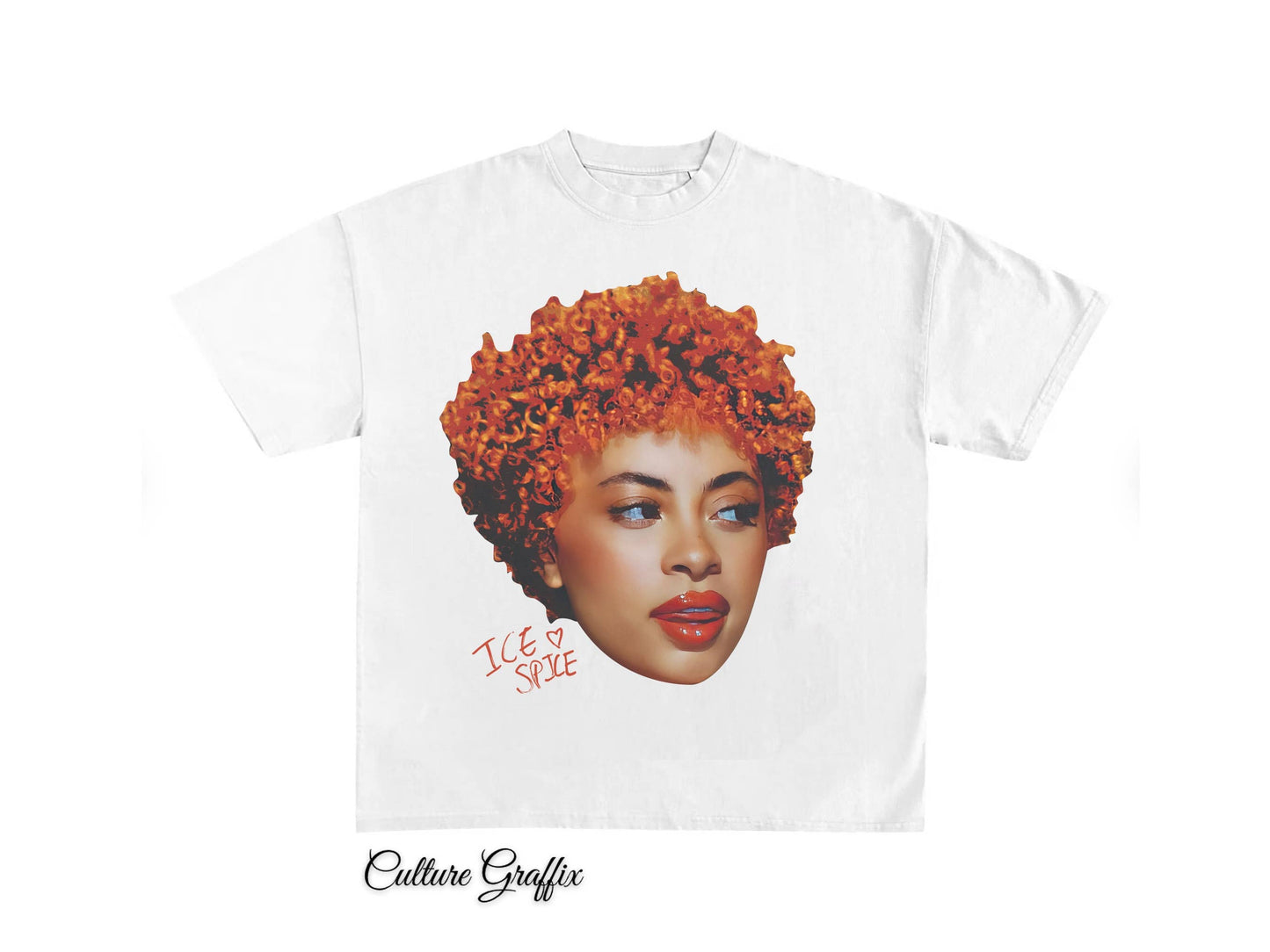 Ice Spice Vintage Rap Tee - Hip Hop Graphic Print Merch