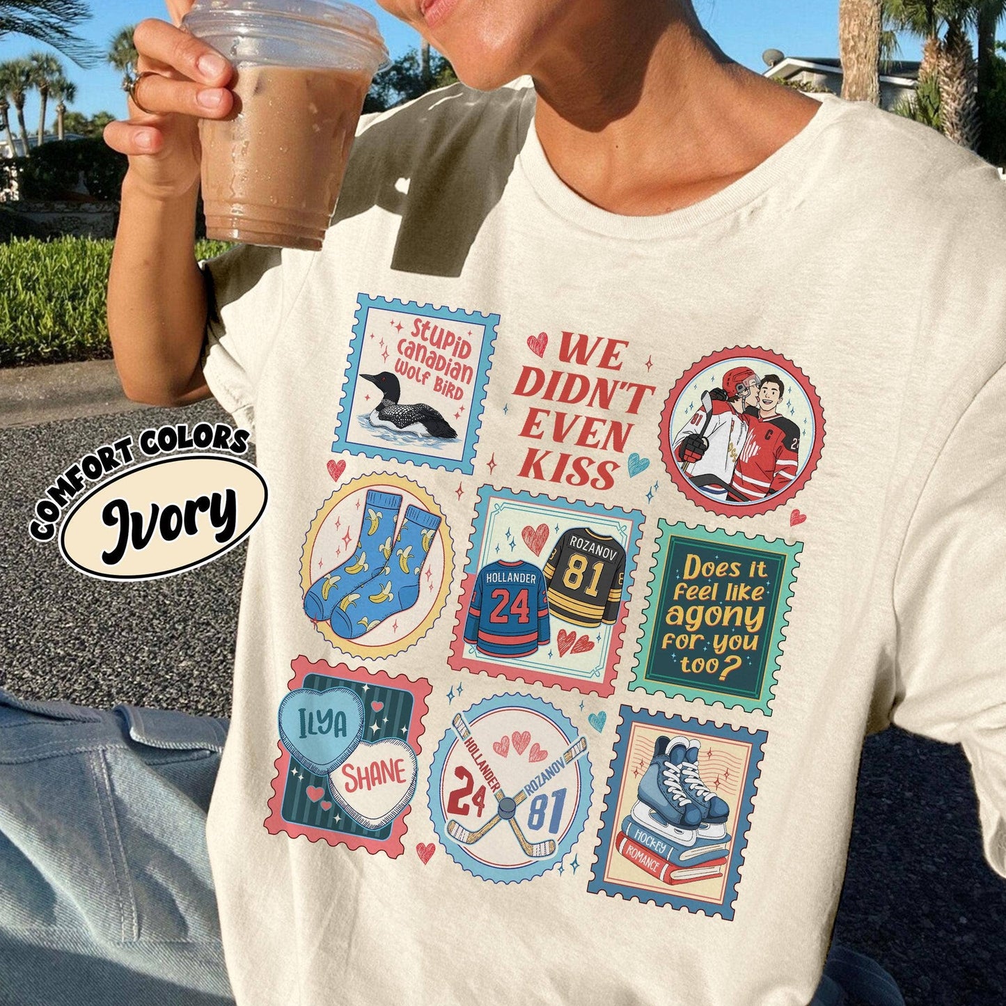 Heated Rivalry Hockey Romance Lgbt Love Tee