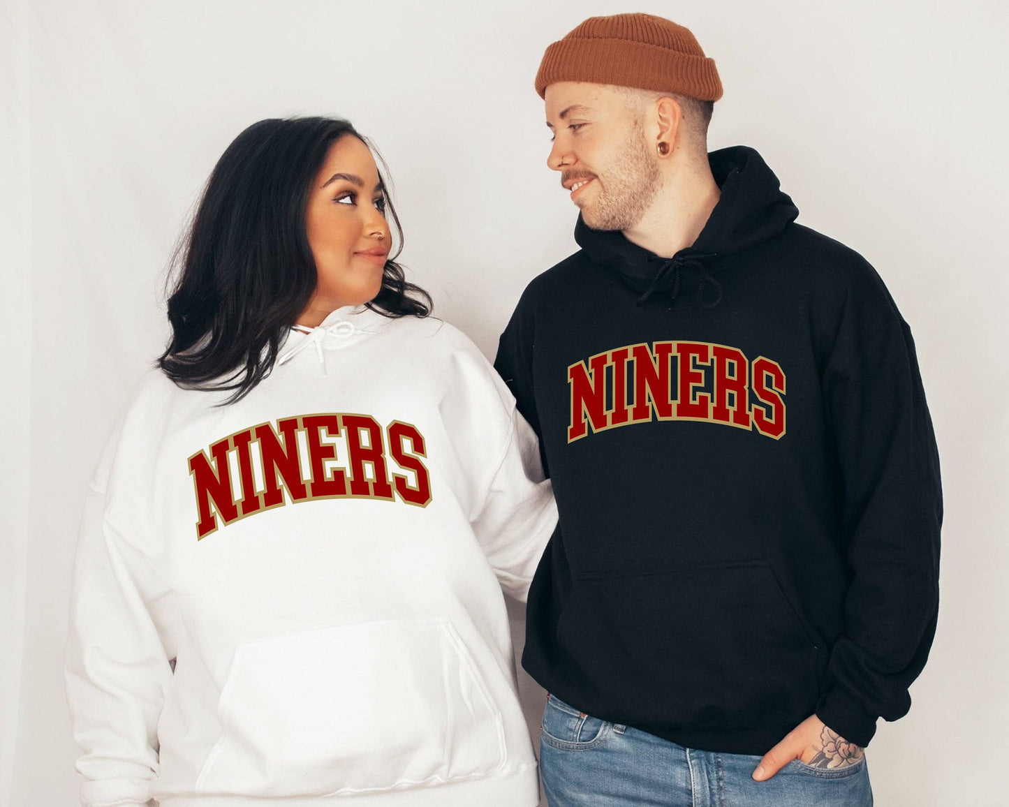 San Fran 49ers Crewneck Retro Game Day Sweatshirt