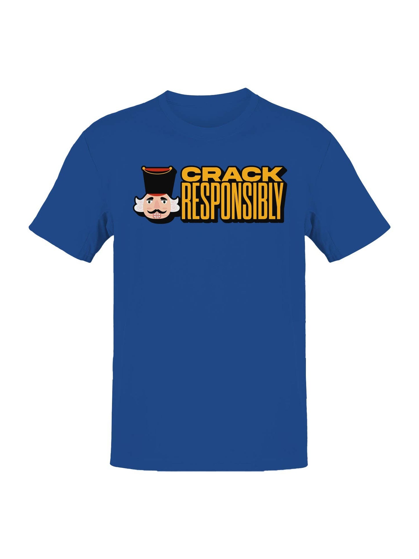 Crack Responsibly Nutcracker Graphic Men's T-Shirt