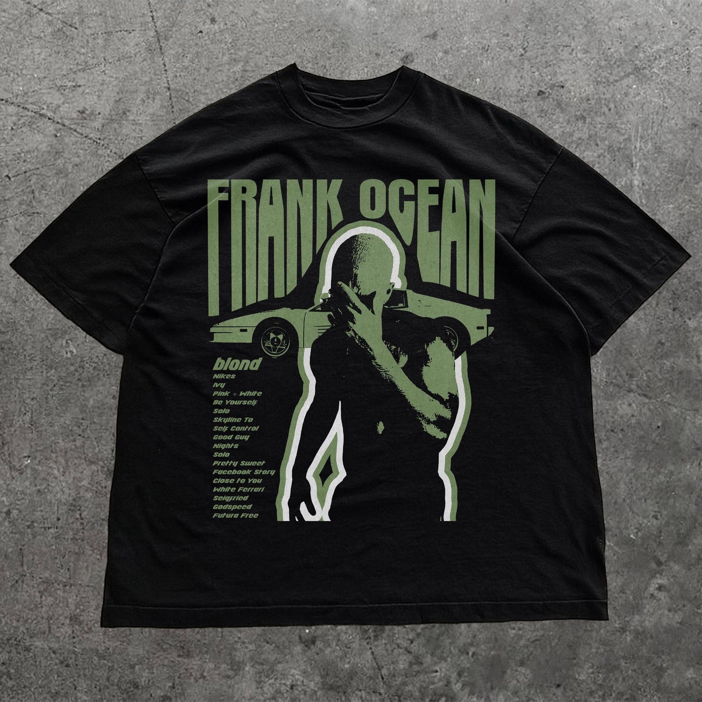 Frank Ocean Vintage Concert Tee Unisex Heavy Cotton T-Shirt