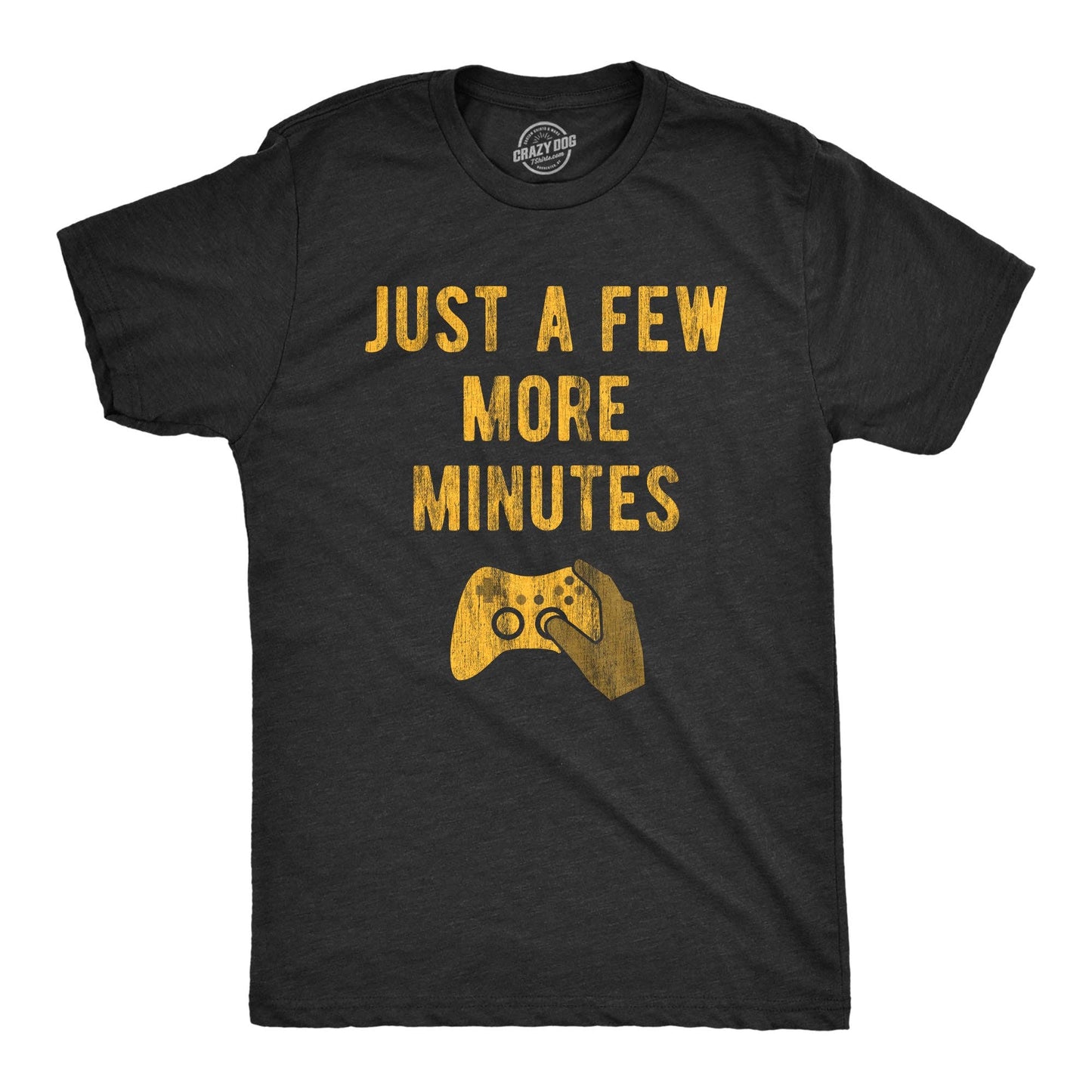 Just A Few More Minutes Men's Tshirt Video Games Graphic Tee