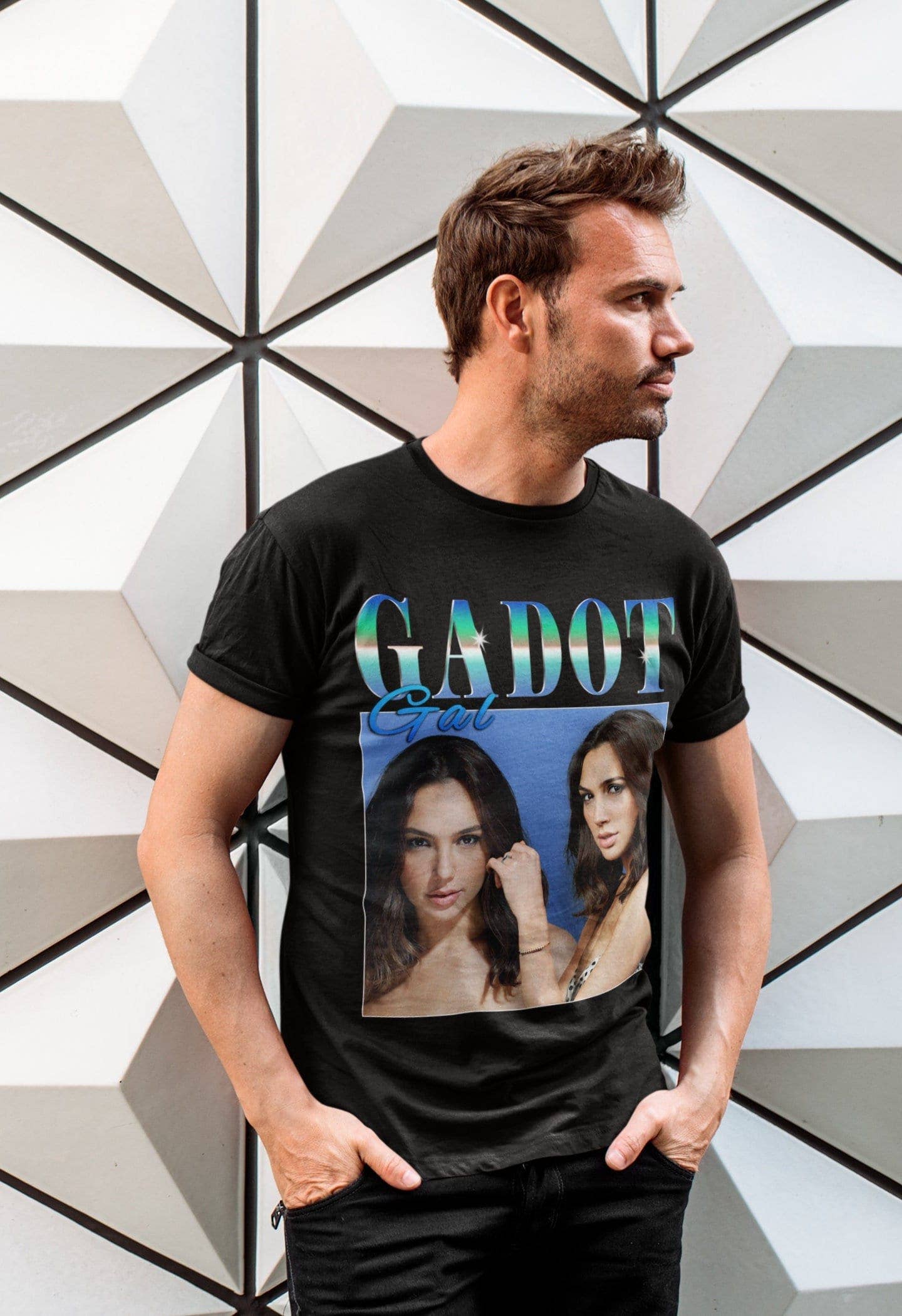 Gal Gadot Retro Unisex Shirt – Classic T-Shirt & Art