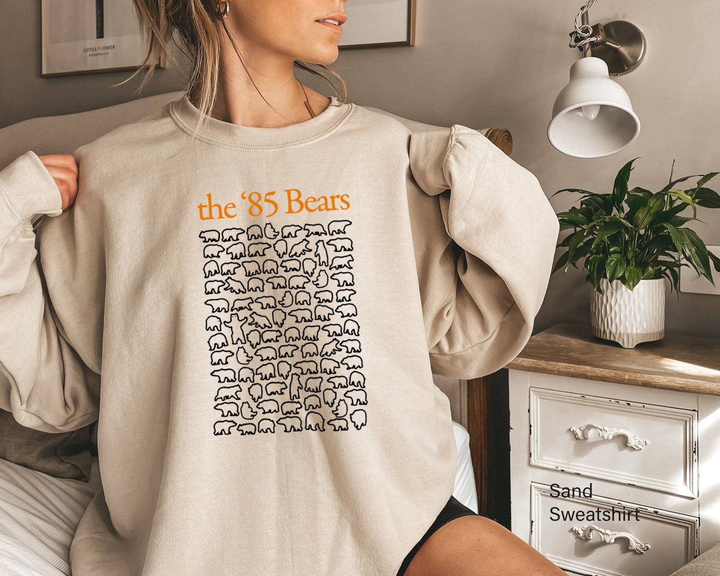 Chi-Cago Bears Skyline Graphic Tee Shirt