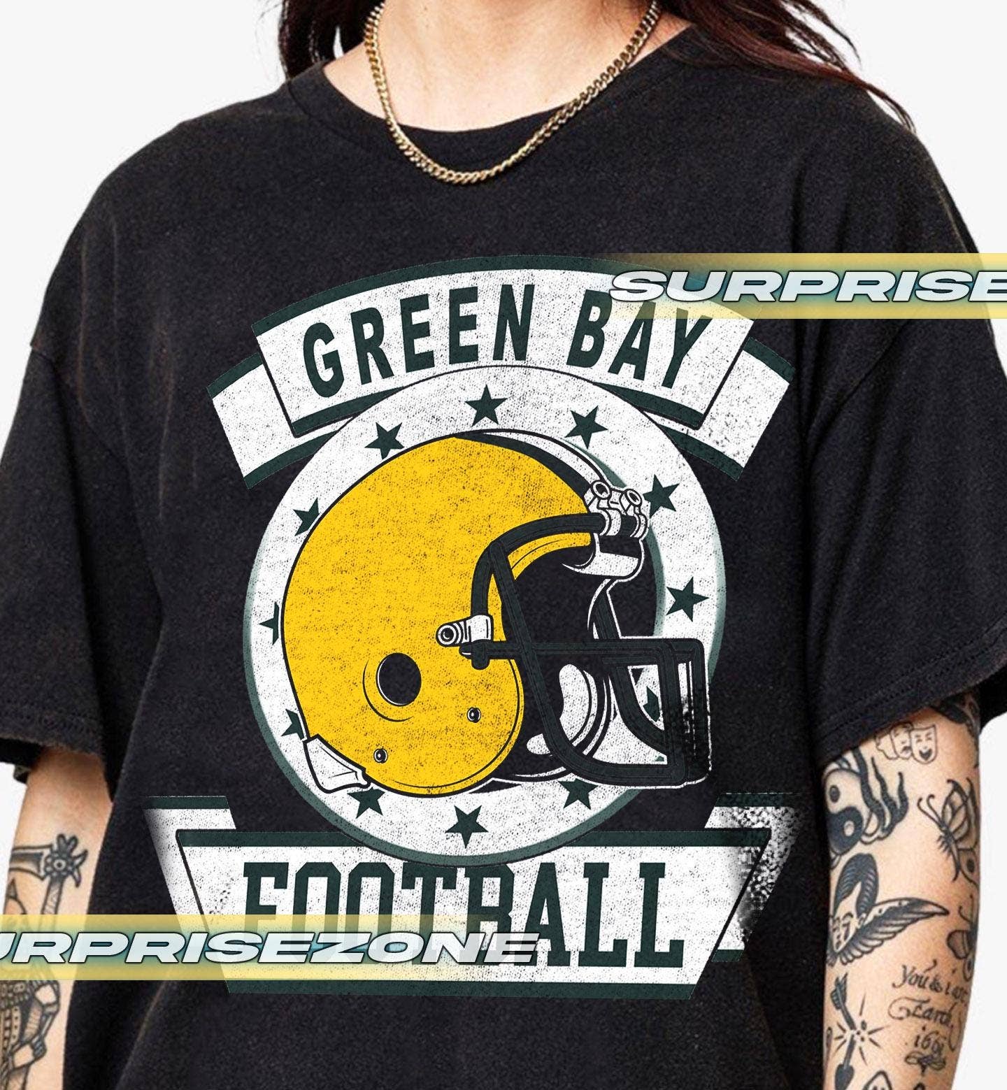 Gby 90S Football Team Graphic Tee