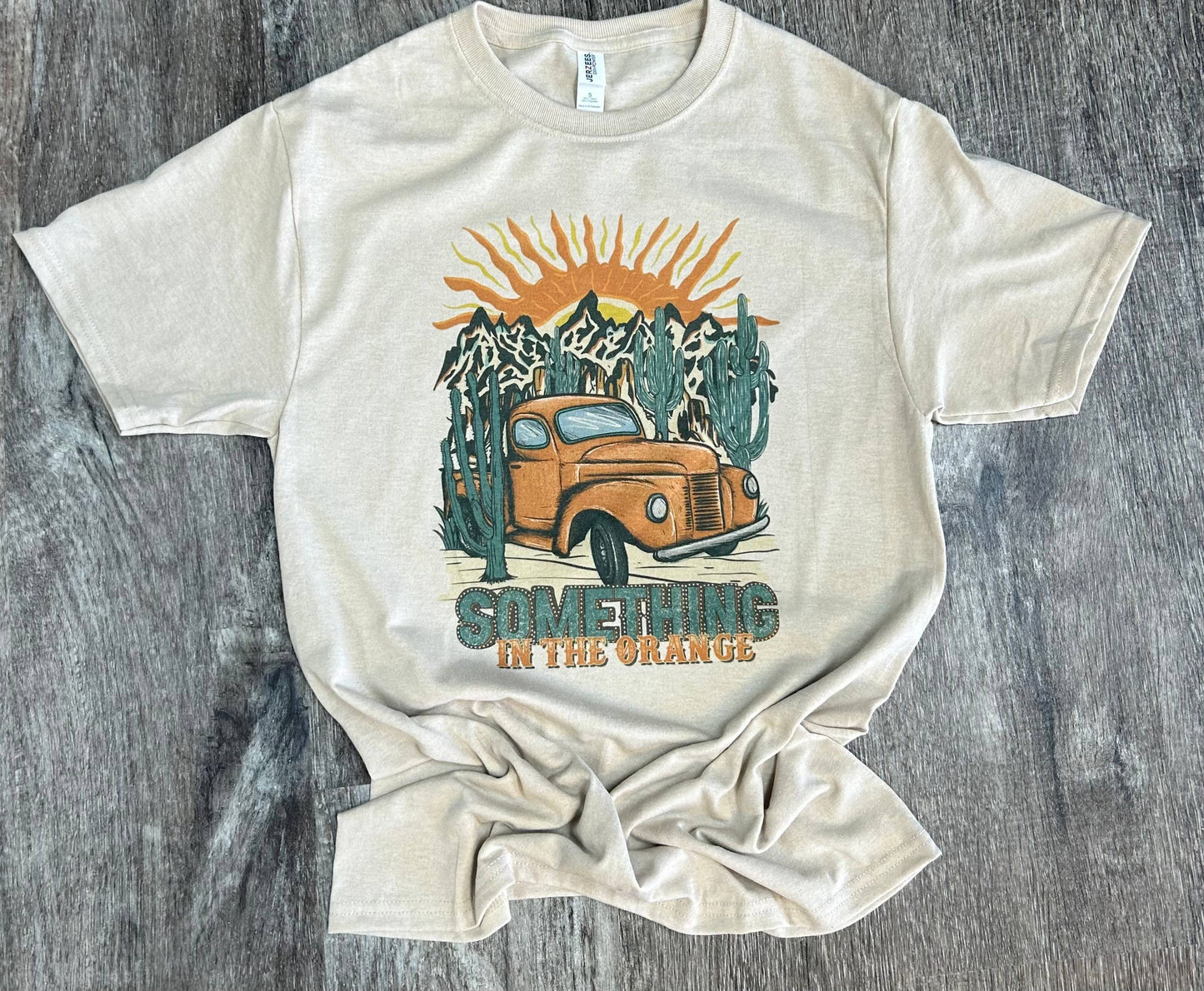 Something in the Orange On Sand Tee