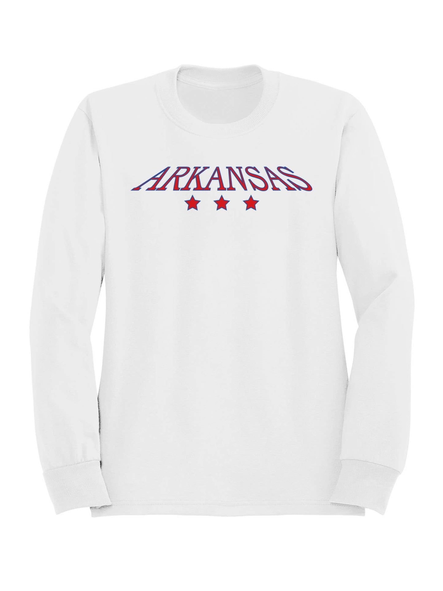 Arkansas Pride Stars Design Men's Sweatshirt