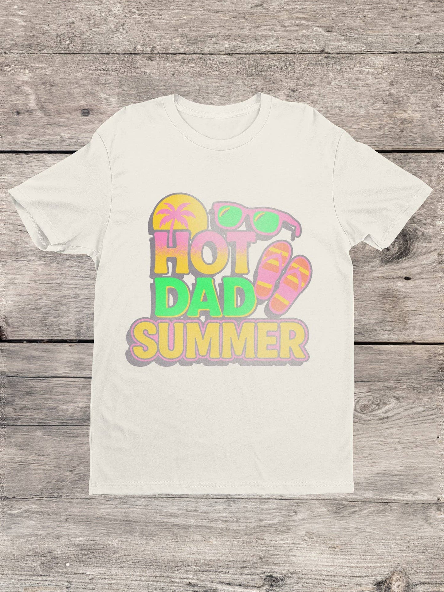 Vintage Hot Dad Summer Men's T-Shirt