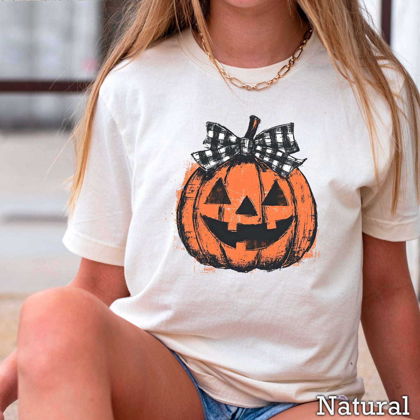 Halloween 2025  Pumpkin Graphic Tee | Gildan