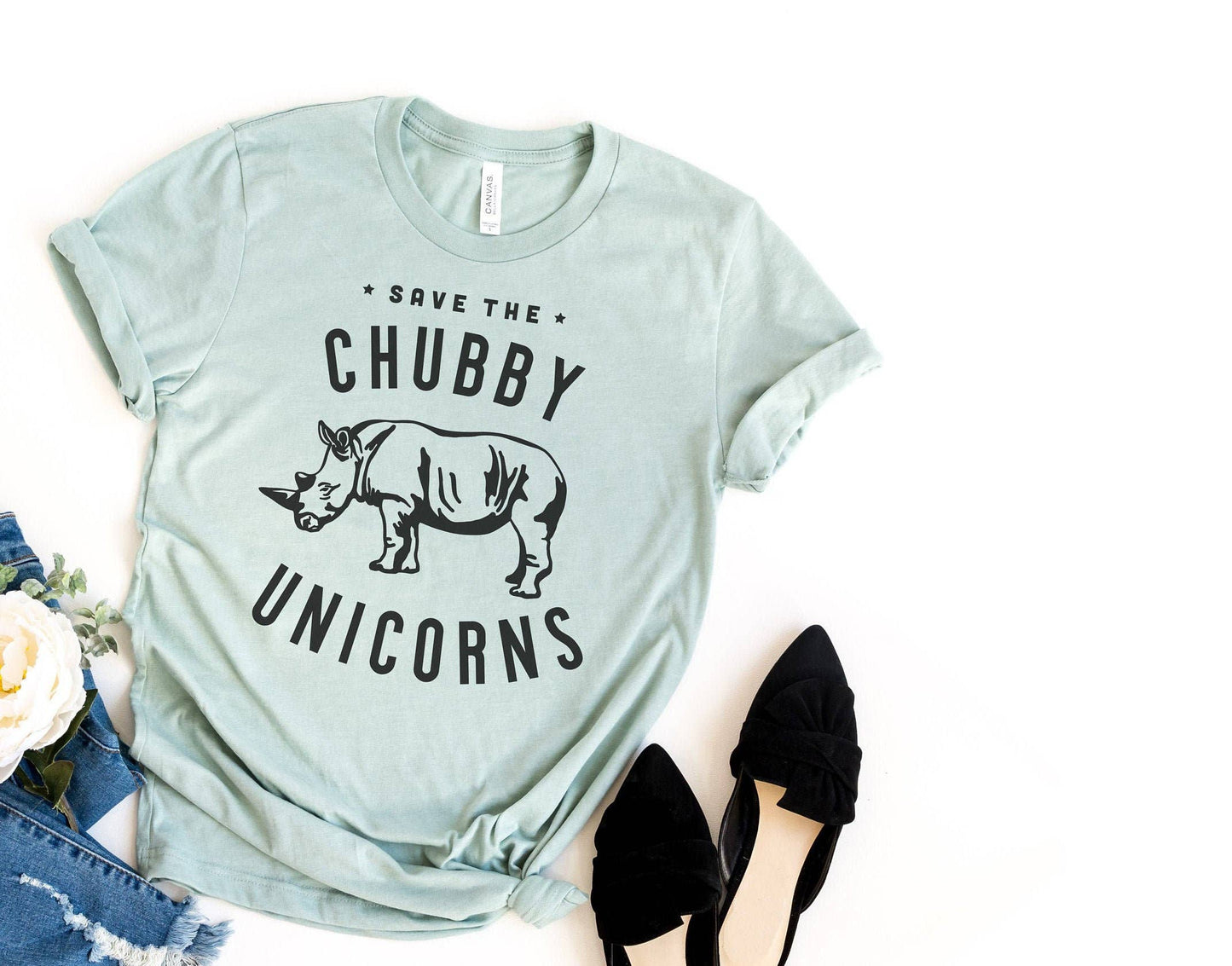 Save the Chubby Unicorns | Funny Shirt