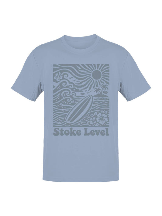 Surf Stoke Level Beach Vibes Men's T-Shirt