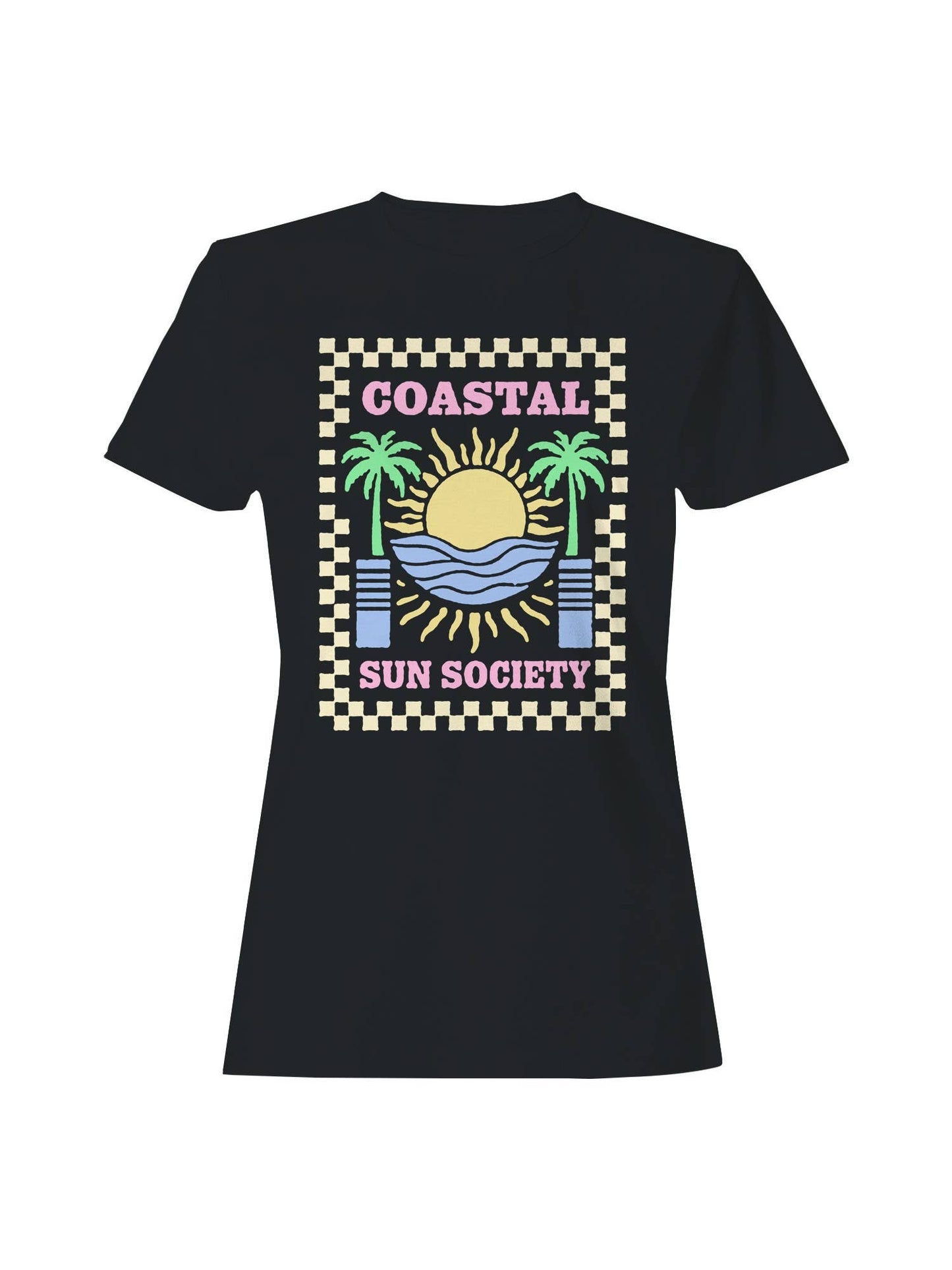 Coastal Sun Society Design Women's T-Shirt