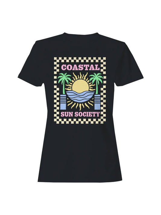 Coastal Sun Society Design Women's T-Shirt