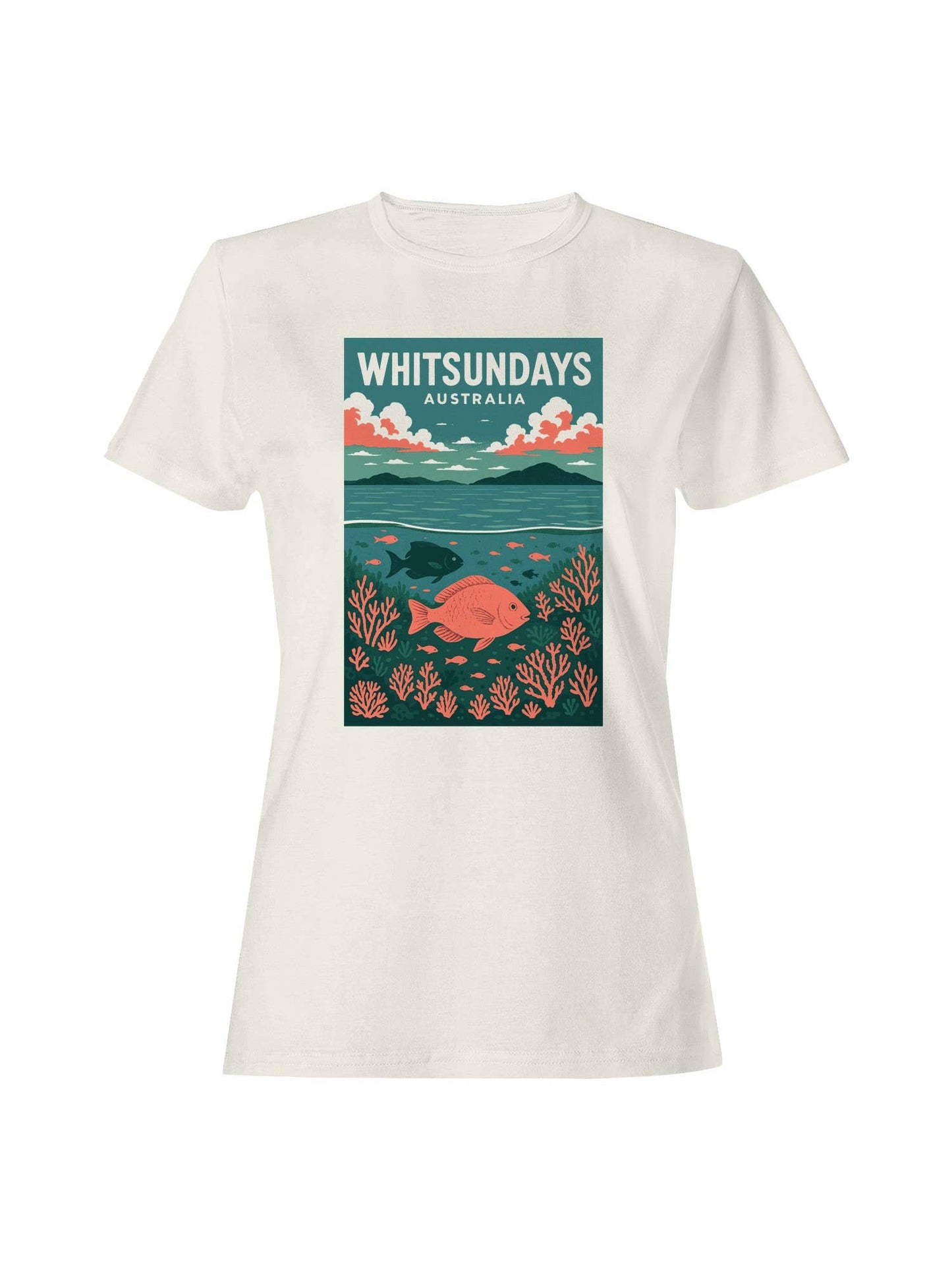 Whitsundays Australia Ocean Art Women's T-Shirt