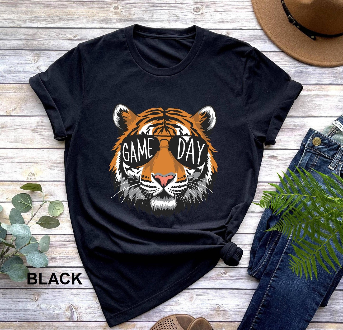 Tigers Mascot Game Day Team Spirit Shirt