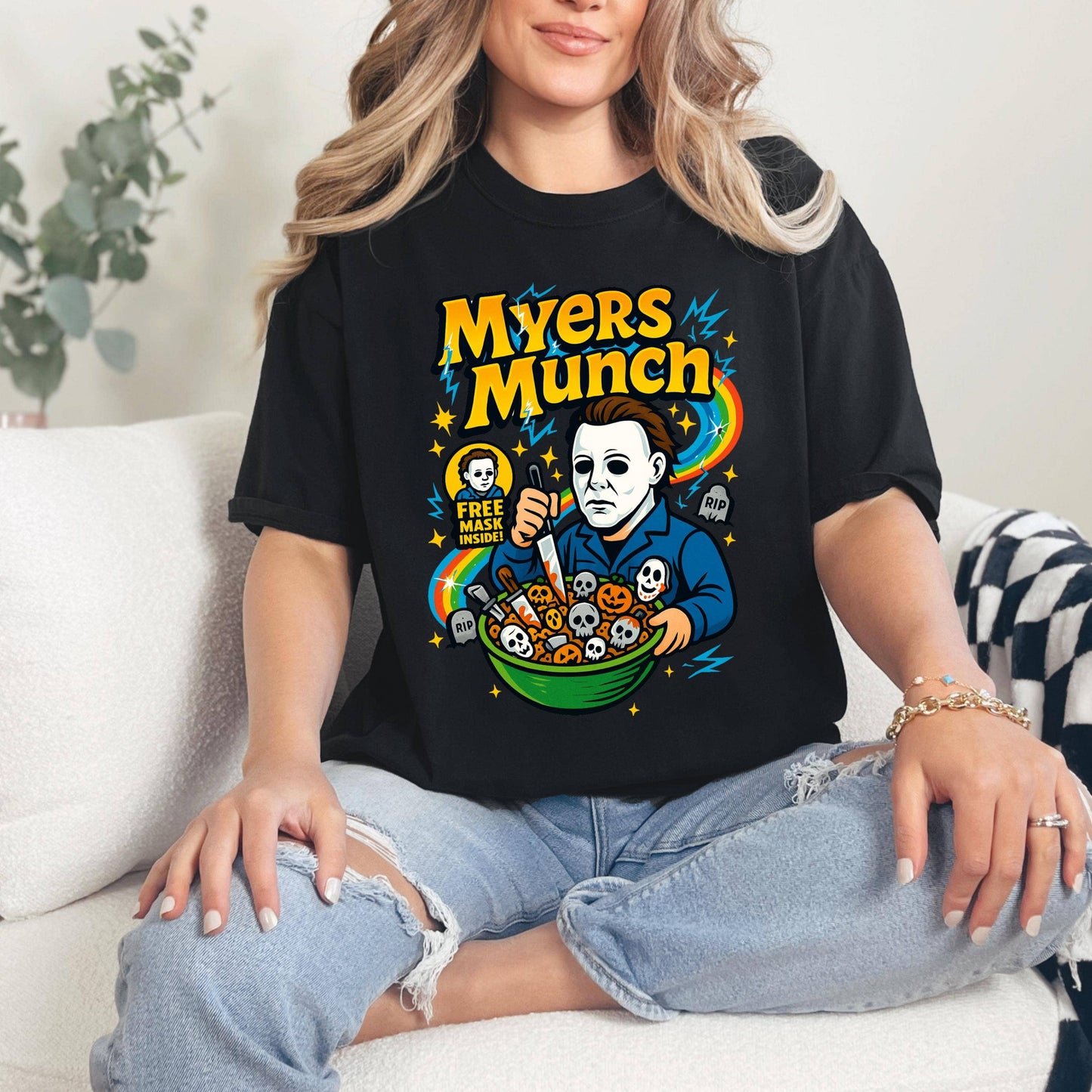 Michael Myers Halloween Shirt Spooky Slasher Tee