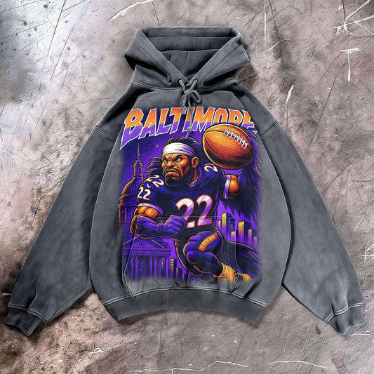 Vintage Baltimore Football Derrick Henry Hoodie