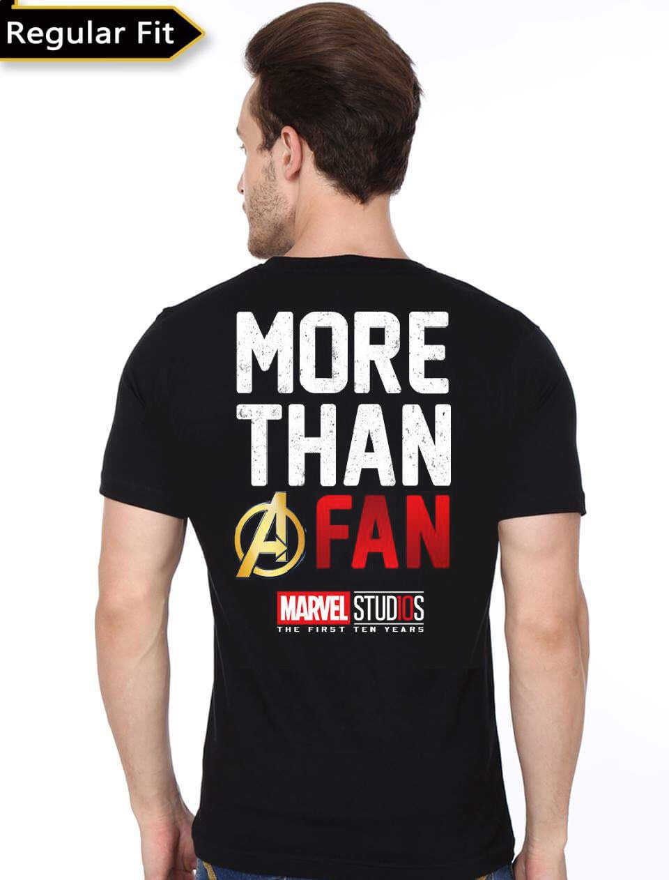 Avengers Endgame More Than A Fan Black T-Shirt