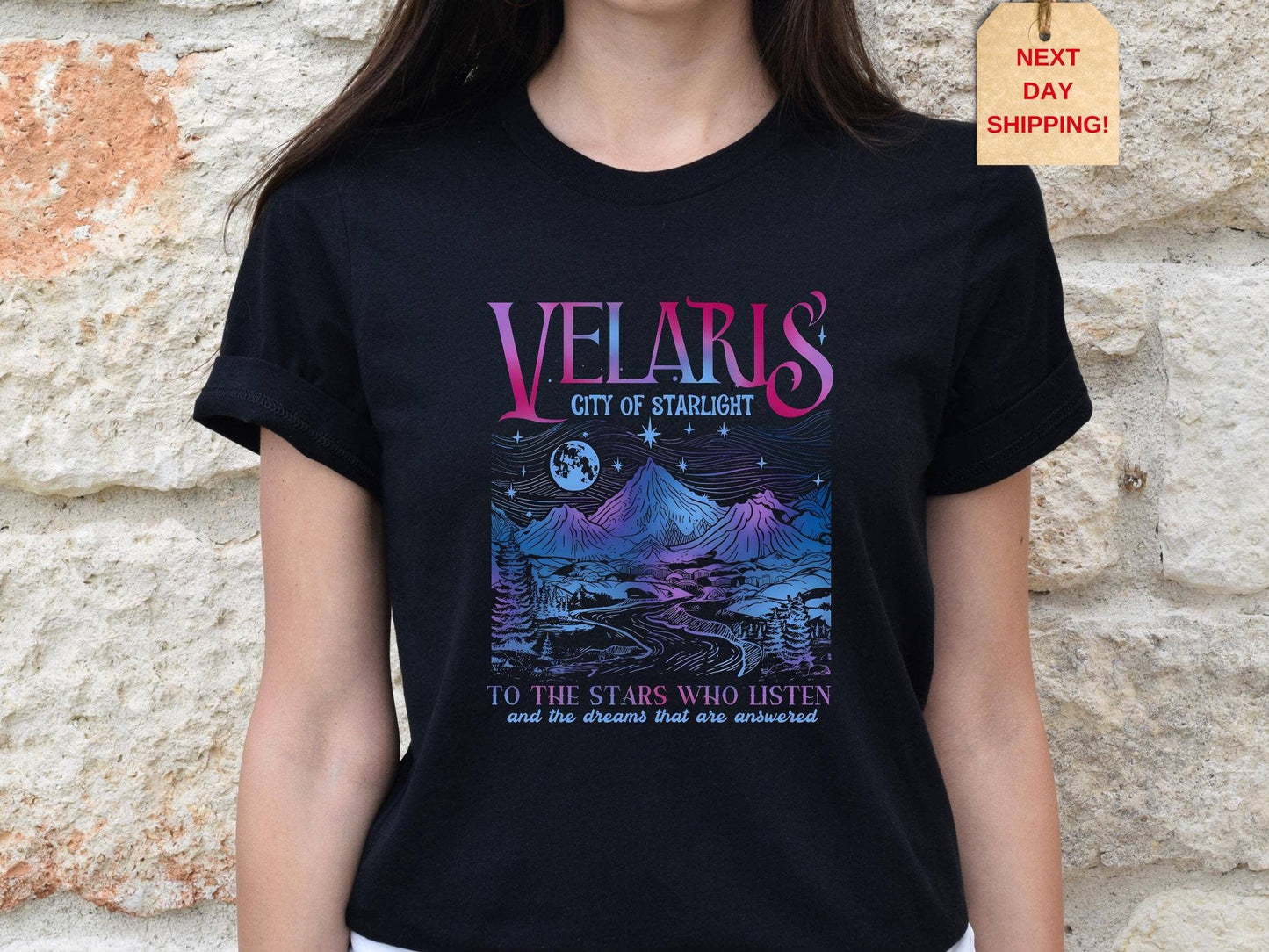 Velaris City of Starlight Tee, Night Court & Acotar Inspired