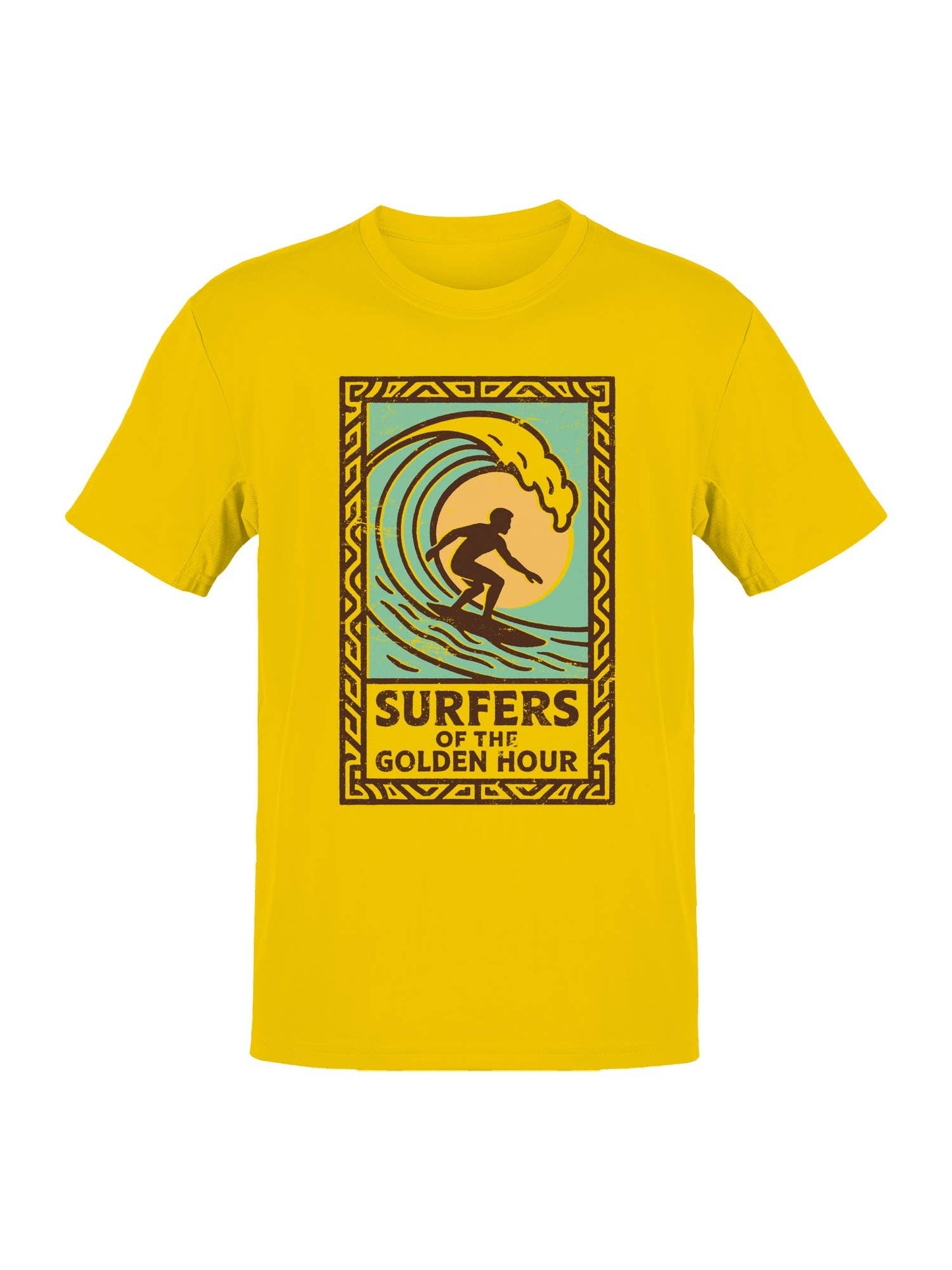 Surfing the Golden Hour Men's T-Shirt