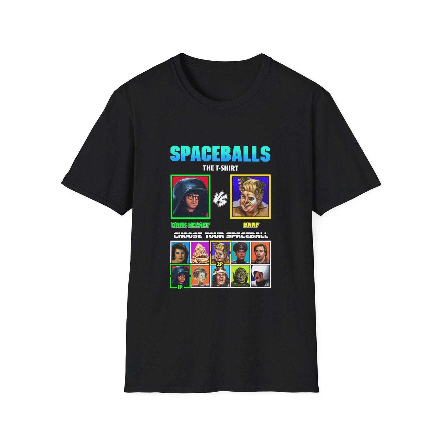 Spaceballs Game Mashup Unisex Softstyle Tee