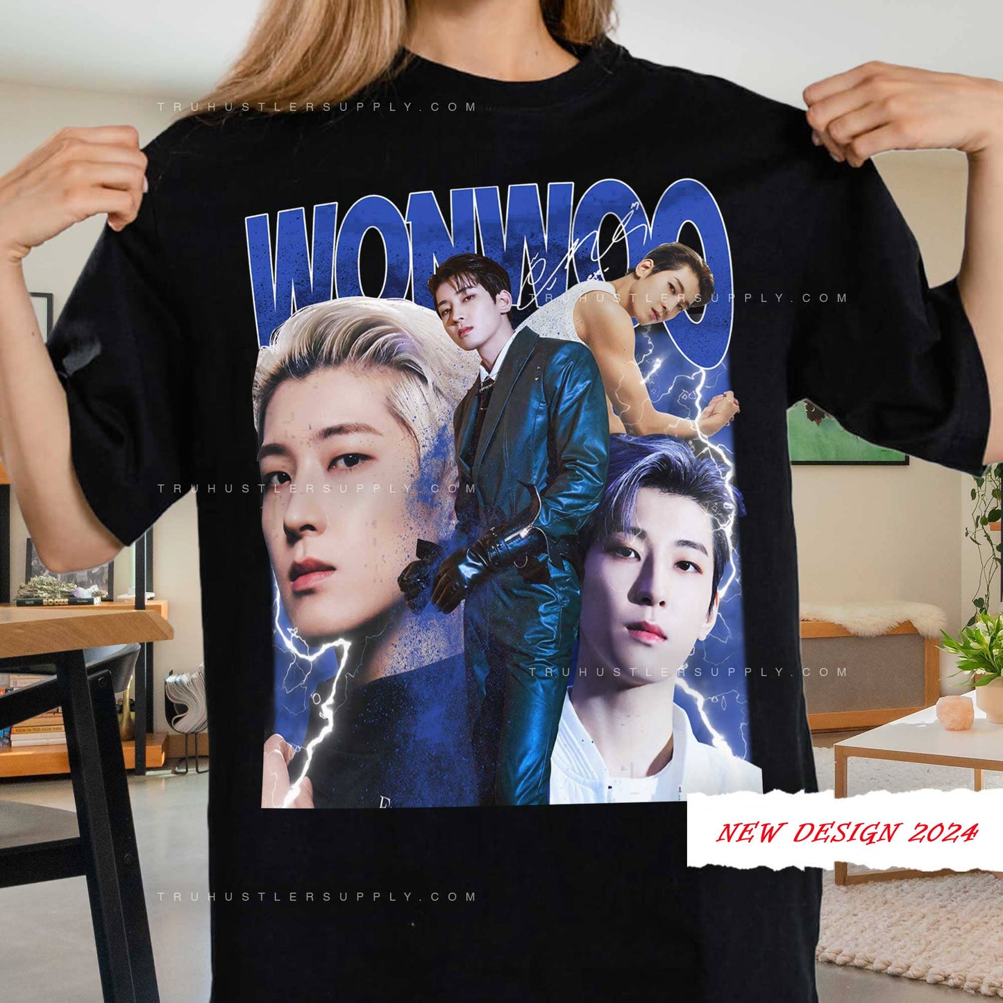 Wonwoo's Seventeen Vintage Tee Kpop Concert Retro Gift Shirt