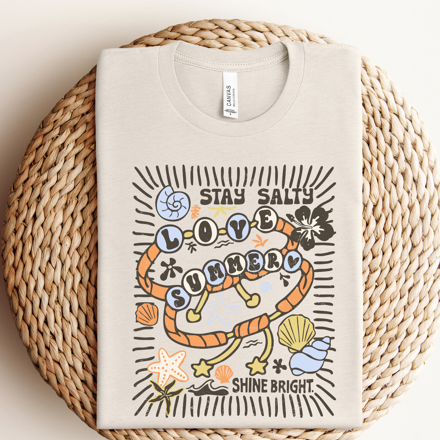 Stay Salty Love Summer Graphic Tee