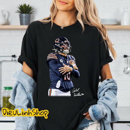 Caleb Williams Chi-Cago Football Tee