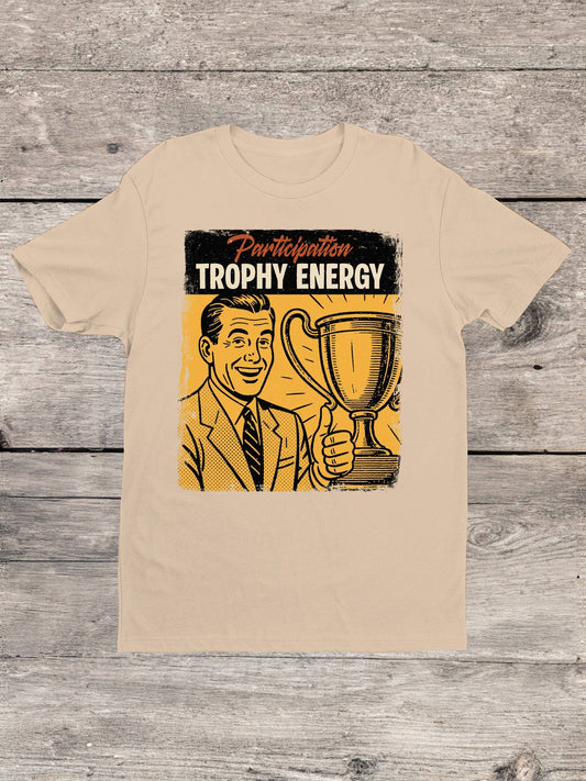 Retro Trophy Mug Humor Men's T-Shirt
