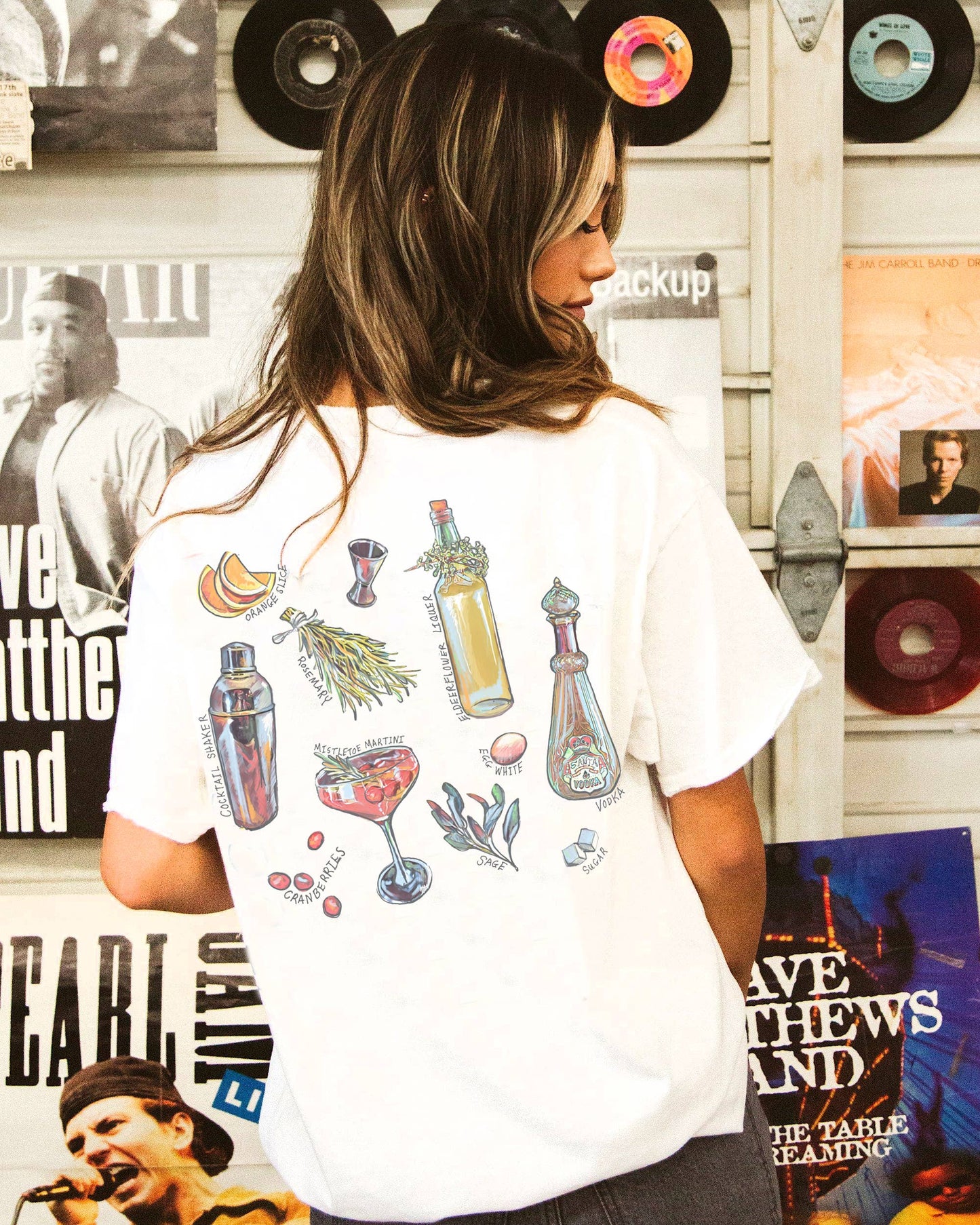 Christmas Making Spirits Bright White Comfort Colors Tee