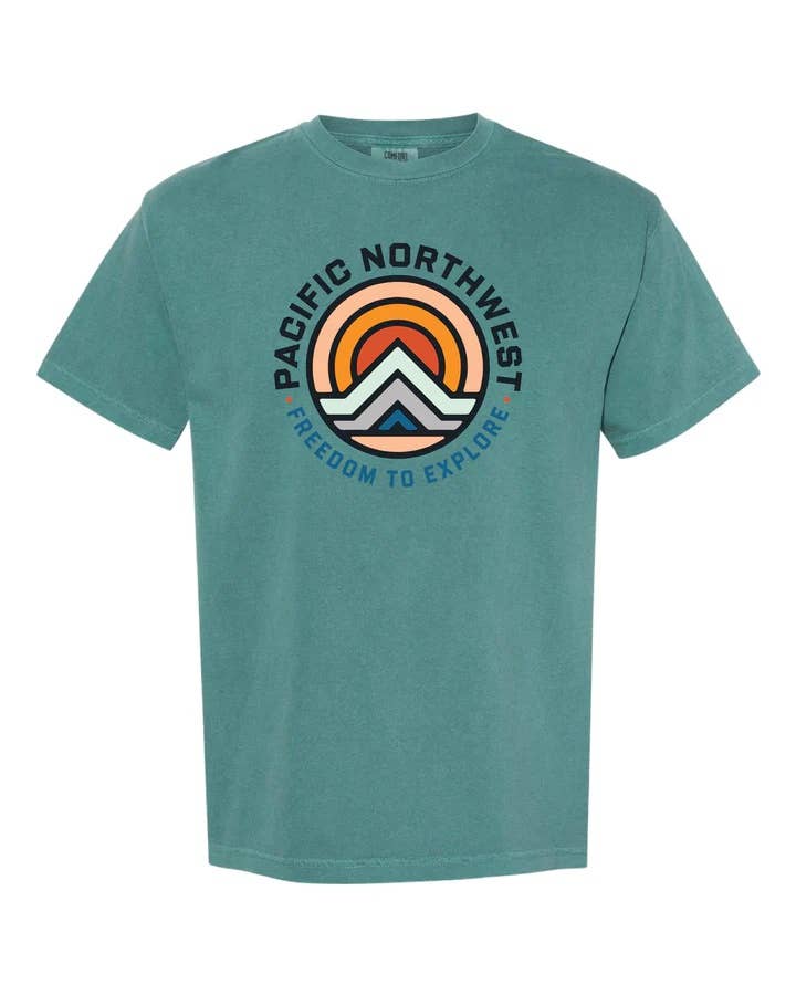 Granite Trail Heavyweight T-Shirt Emerald