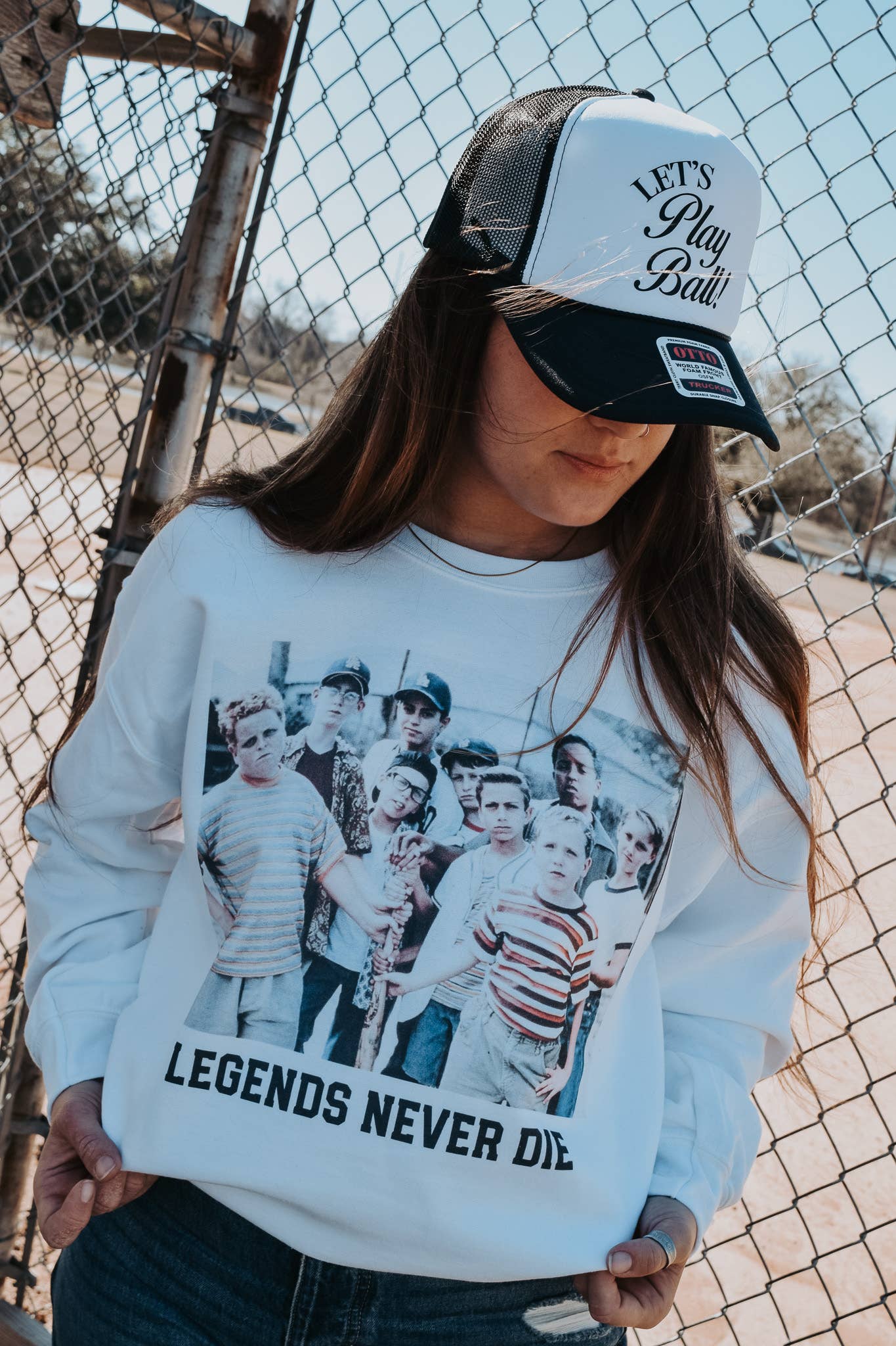 Legends Never Die Graphic Sweater