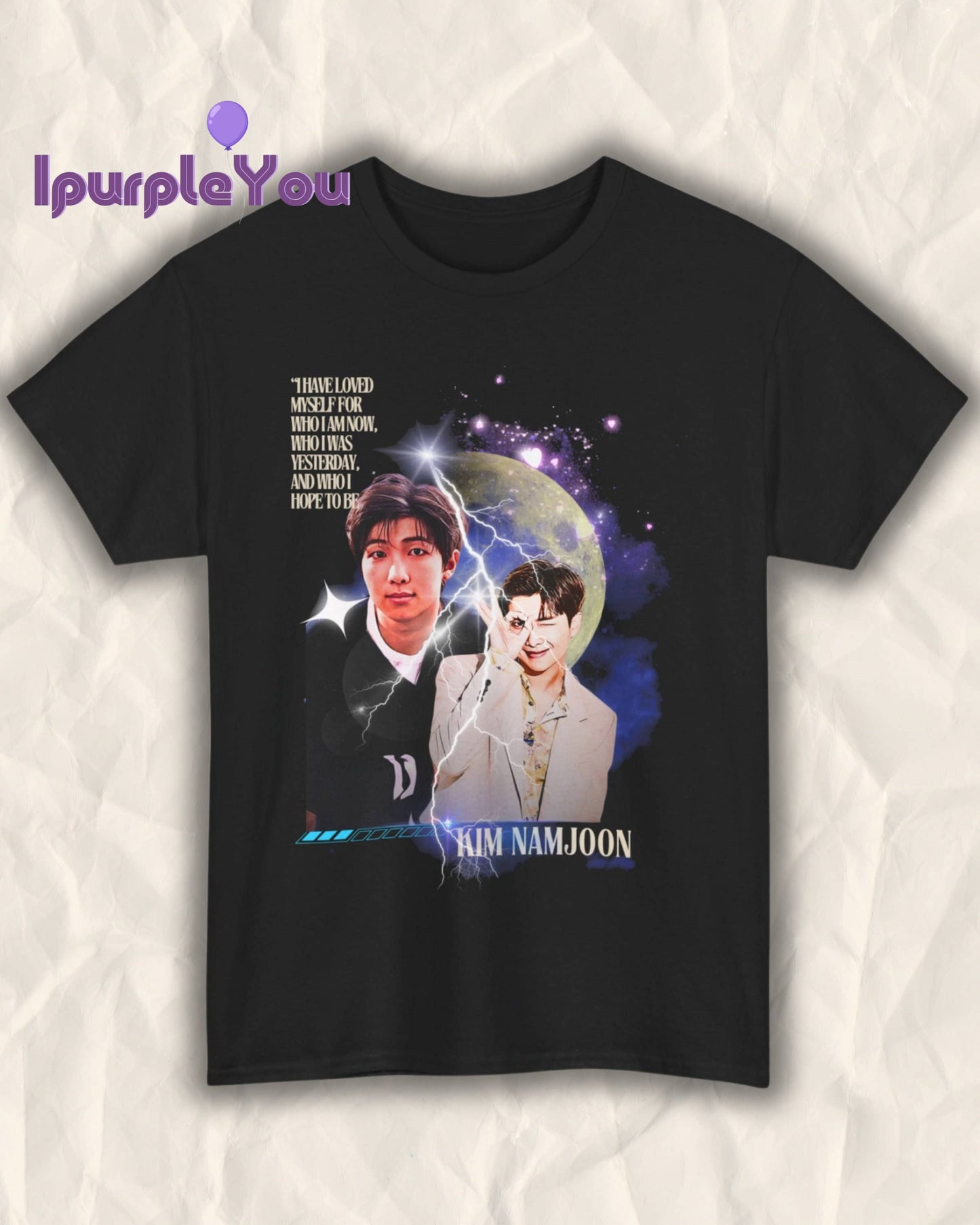 Kim Namjoon ‘I Have Loved Myself’ Bts Vintage Bootleg Tee