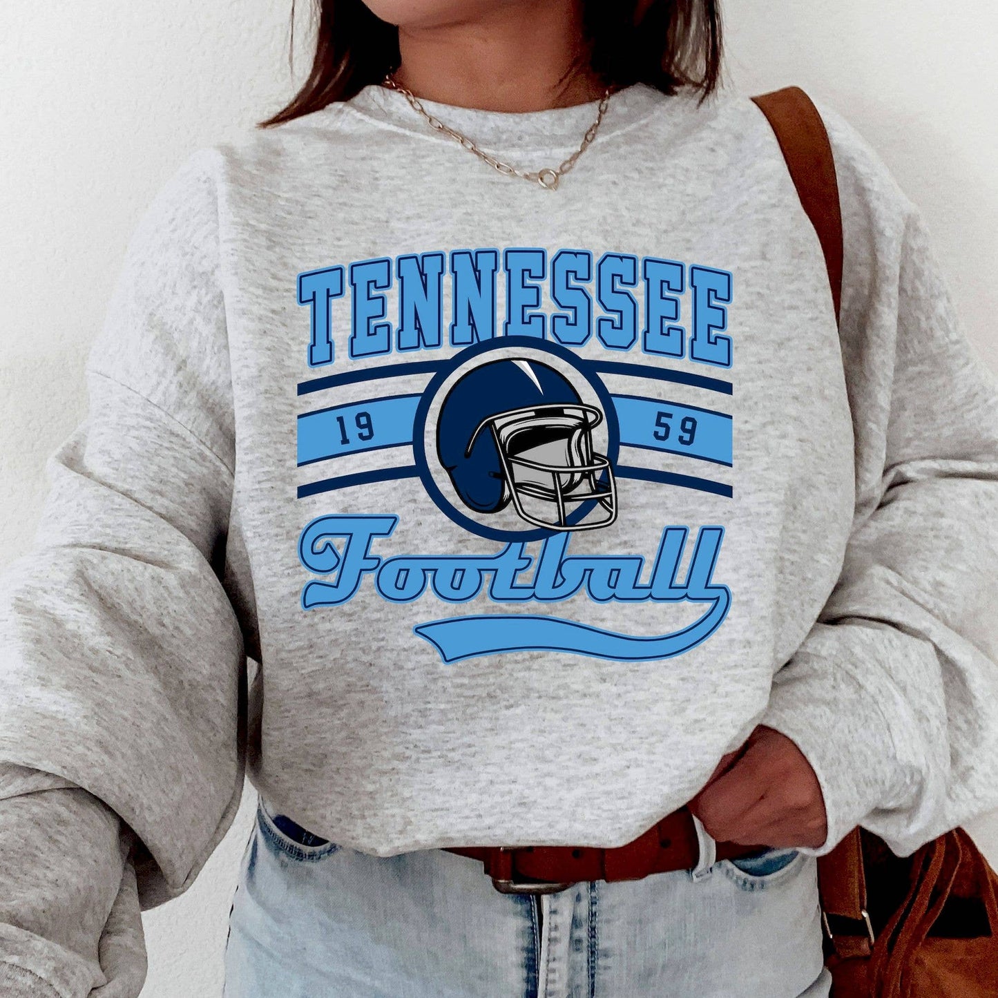 Vintage Tennessee Titans Football Sweatshirt - Fan Gift