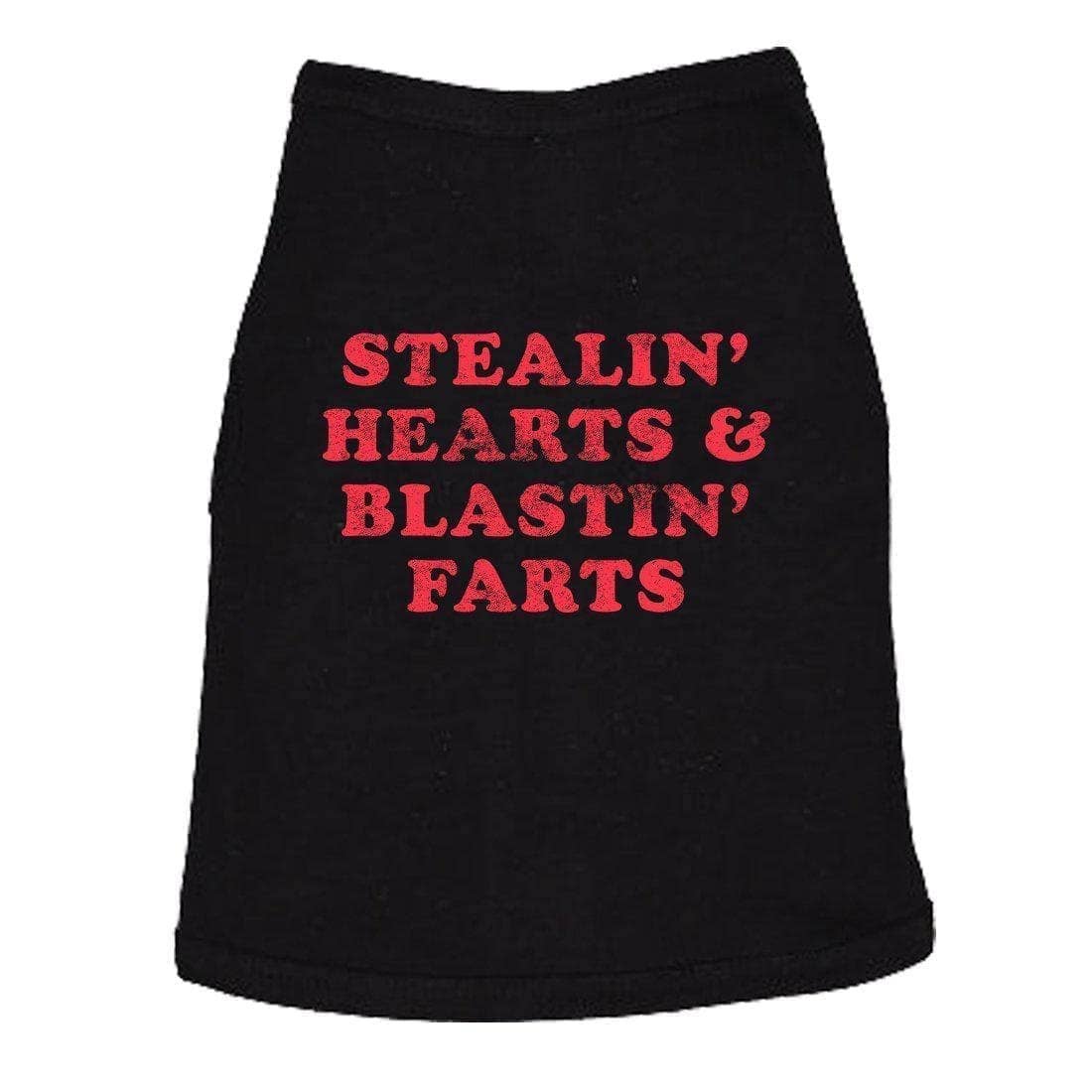 Stealin' Hearts and Blastin' Farts Dog Shirt Valentine's Day