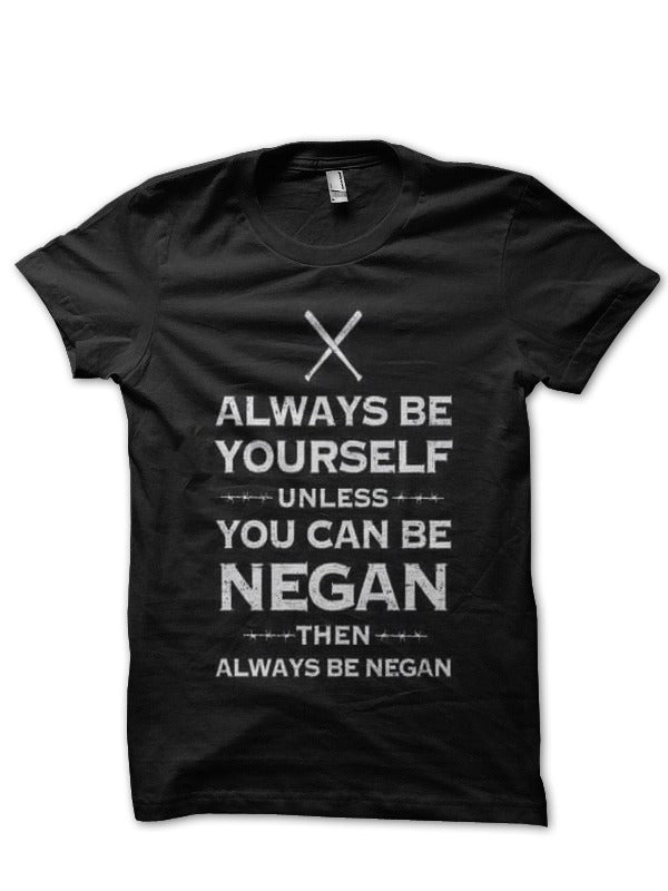 Always Be Yourself Half Sleeve Black T-Shirt
