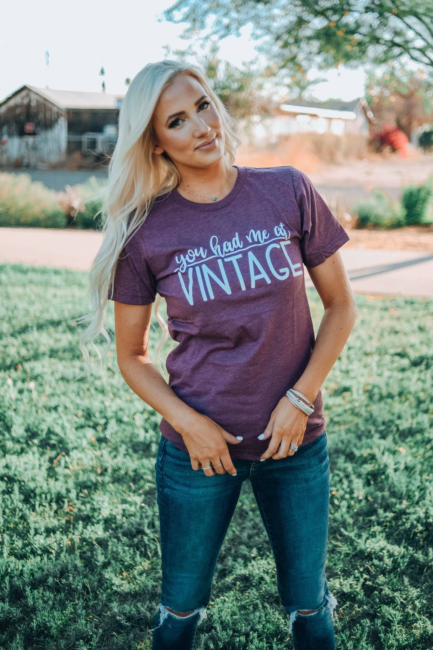 You Had Me At Vintage Short Sleeve Tee