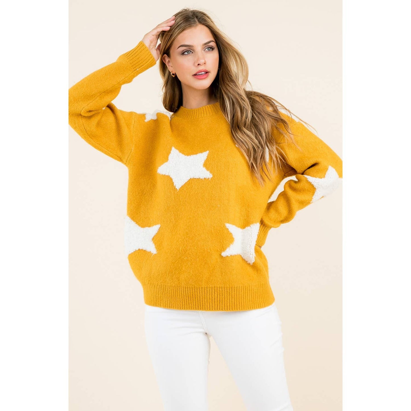 Star Pattern Sweater