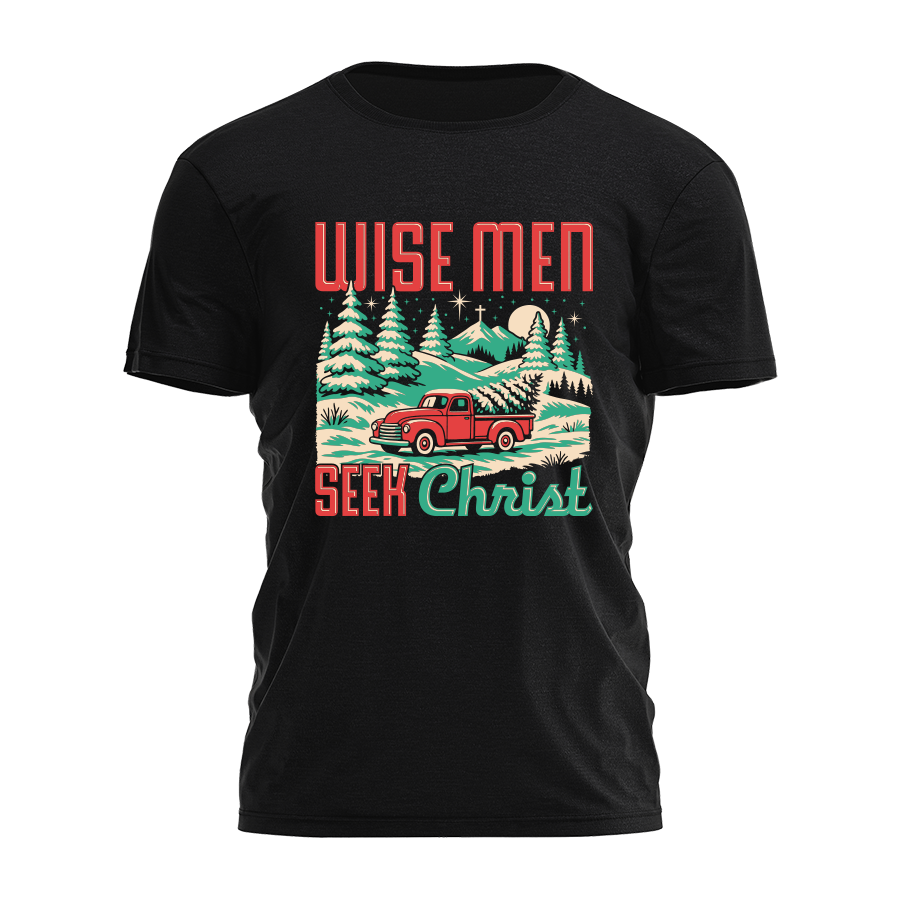 Wise Men Seek Christ Tee - 4395