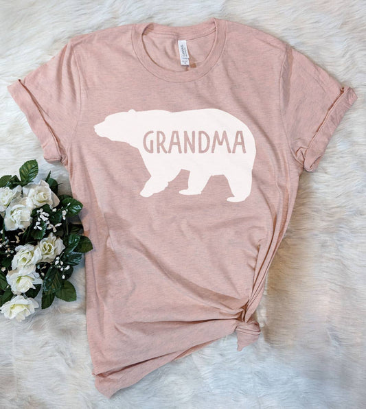 Grandma Bear - Grandma Bear Cute Silly Funny T-Shirt