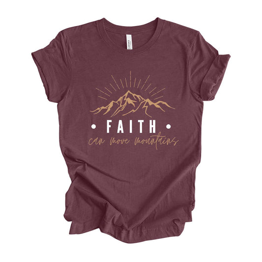 Faith Can Move Mountains Tee