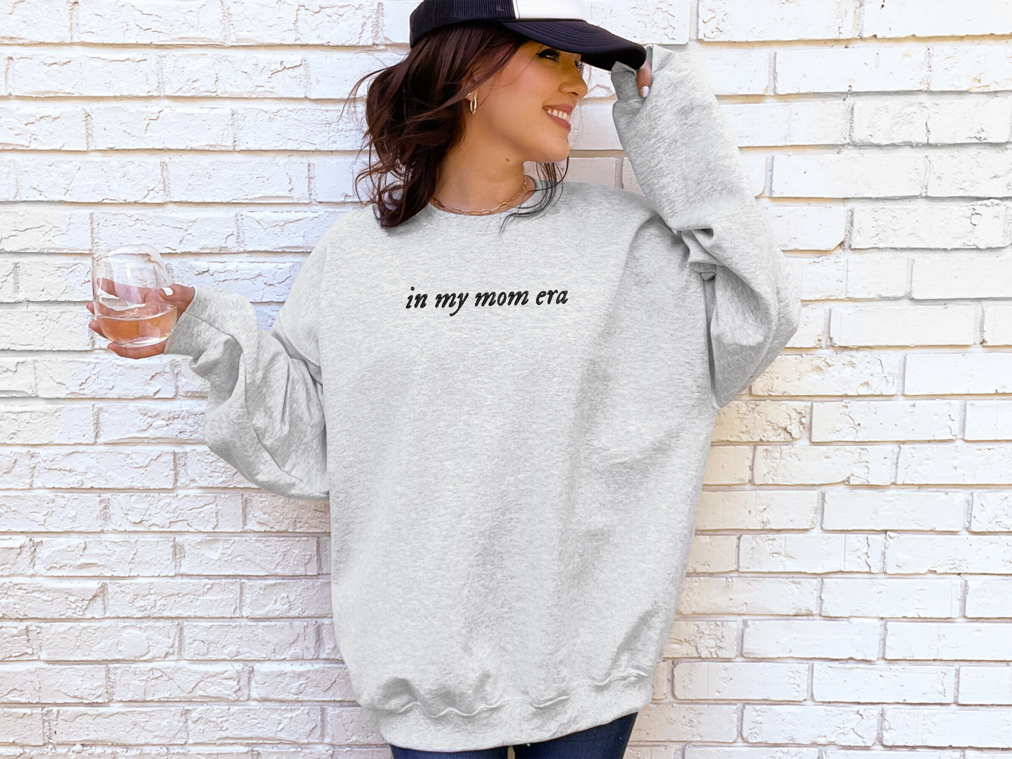 In My Mom Era, Embroidered, Mother's Day Gift, Mom Shirt