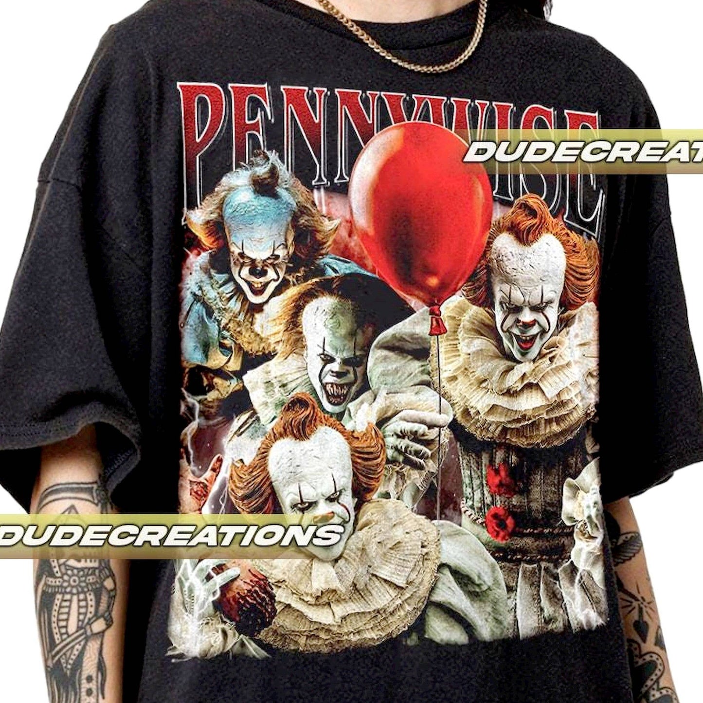 Pennywise Vintage Unisex T-Shirt Gift For Men and Women